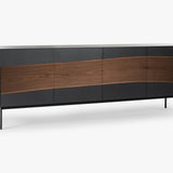 18Hundert Sideboard Nussbaum massiv | Unikat 445