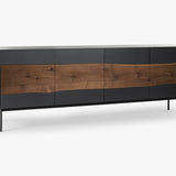 18Hundert Sideboard Nussbaum massiv | Unikat 446