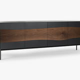 18Hundert Sideboard Nussbaum massiv | Unikat 447
