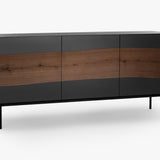 18Hundert Sideboard Nussbaum massiv | Unikat 300