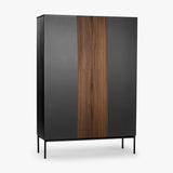 18Hundert Highboard Nussbaum massiv | Unikat 402