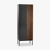 18Hundert Highboard Nussbaum massiv | Unikat 411