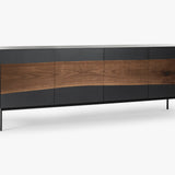 18Hundert Sideboard Nussbaum massiv | Unikat 435