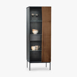 18Hundert Highboard Nussbaum massiv | Unikat 460