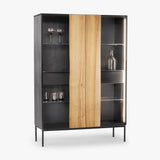 18Hundert Highboard Esche massiv | Unikat 490