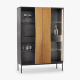 18Hundert Highboard Eiche massiv | Unikat 542