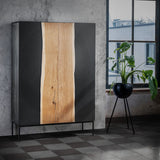 18Hundert Highboard Eiche massiv | Unikat 060