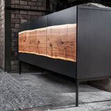 18Hundert Sideboard Nussbaum massiv | Unikat 445