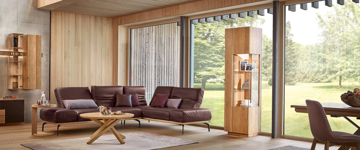 Wohnzimmer aus Massivholz – WIMMER Massivholzmöbel