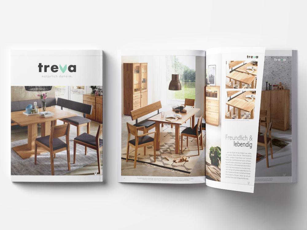 TREVA-Katalog bestellen – WIMMER Massivholzmöbel