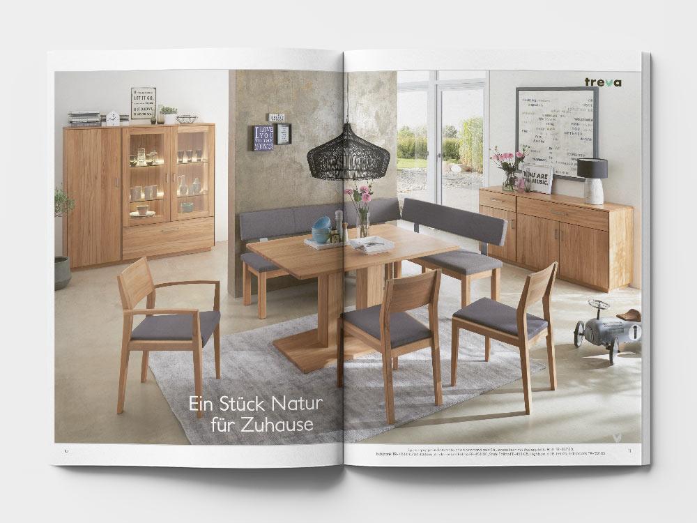 TREVA-Katalog bestellen – WIMMER Massivholzmöbel
